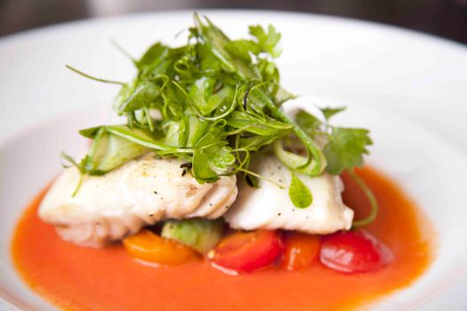 Plato de bacalao portugues